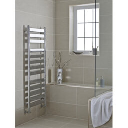 Clifton 952mm (H) X 500mm (W) - Vertical Bathroom Towel Radiator (Hampsted) - (0.95 X 0.5M) - thumbnail 1