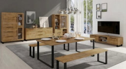 Arte Halle 94 Dining Table W2000mm H760mm L1000mm - Oak Wotan, Timeless Minimalist Design - thumbnail 2