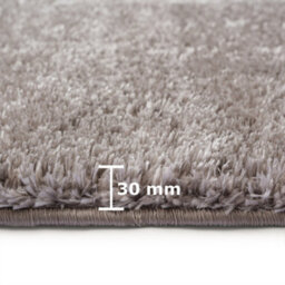 Ruglenza Home -  Isola Shaggy Rug - 30 mm - Mink - 120 X 170 Cm - thumbnail 5