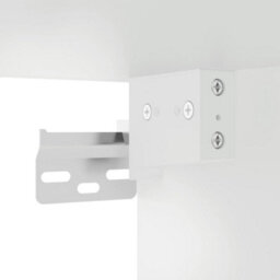 Berkfield Highboard White 69.5X34X180 Cm Engineered Wood - thumbnail 9