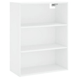 Berkfield Highboard White 69.5X34X180 Cm Engineered Wood - thumbnail 5
