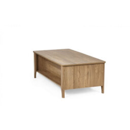 Ashfield Natural Oak 2 Drawer Coffee Table - thumbnail 5