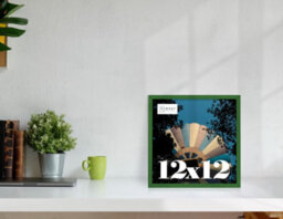 12X12 Green Picture Frame (30.5 X 30.5Cm) Poster, Photo, Artwork, Gallery Wall Or Print - thumbnail 2
