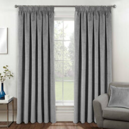 Luxury Enhanced Living Grey Velvet, Supersoft, 100% Blackout, Thermal Curtains With Tape Top (Pair) - 66 X 72 Inch (168X183Cm) - thumbnail 2