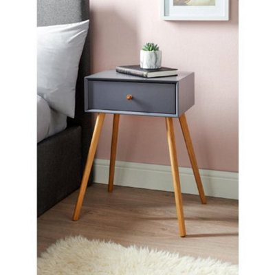 Spot On Dealz Wooden Bedside Table Small Side Table Living Room Tables Bed Side End Bedroom Furniture Indoor - image 1