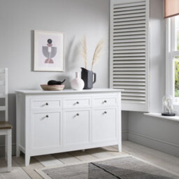 Nöa & Nani Noa & Nani Sideboard With Drawers In Classic White Karlstad - thumbnail 1