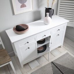 Nöa & Nani Noa & Nani Sideboard With Drawers In Classic White Karlstad - thumbnail 4
