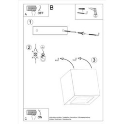 Luminosa Lighting Luminosa Leo Up & Down Wall Lamp Concrete Grey, 12Cm - thumbnail 5