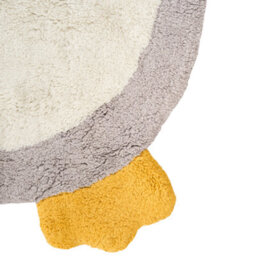 Beliani Kids Rug Waddles Grey 100 X 120 Cm Cotton - thumbnail 6