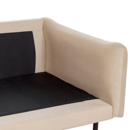 Beliani Corner Sofa 4 Seater Vinterbro Velvet Beige Right Hand - thumbnail 8