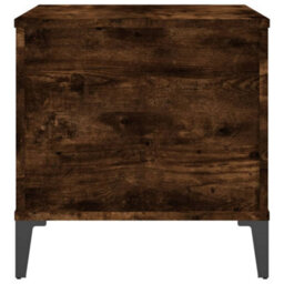 Berkfield Coffee Table Smoked Oak 60X44.5X45 Cm Engineered Wood - thumbnail 8