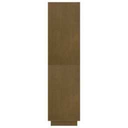 Berkfield Book Cabinet/room Divider Honey Brown 80X35X135 Cm Solid Pinewood - thumbnail 6