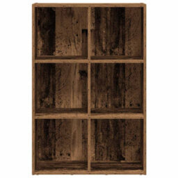 Berkfield Book Cabinet/sideboard Old Wood 66X30X98 Cm Engineered Wood - thumbnail 5