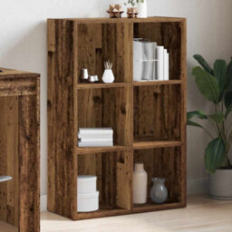 Berkfield Book Cabinet/sideboard Old Wood 66X30X98 Cm Engineered Wood - thumbnail 4