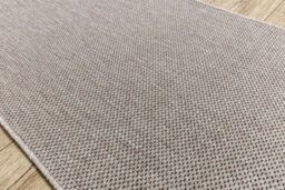 RugsX Runner Sisal Floorlux Design 20433 Silver Plain 70 Cm  70X110 Cm - thumbnail 5