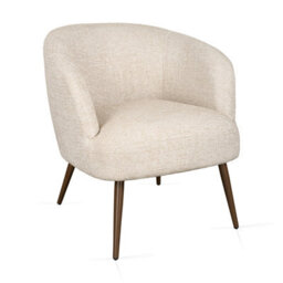 Sonara Mid Century Modern Accent Tub Chair Set Of 1 - thumbnail 9