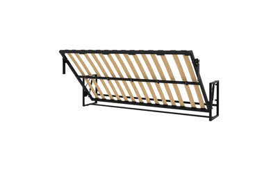 Wallbedking Morphy Horizontal 120Cm X 200Cm Space-Saving Classic Modular Murphy Bed, Fold-Down Guest Bed - image 1