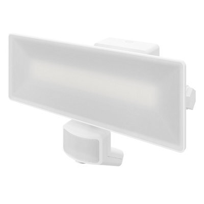 GoodHome Davern Awl1023-Iw White Mains-Powered Cool White Outdoor Led Pir Floodlight 5000Lm - image 1