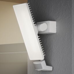 GoodHome Davern Awl1023-Iw White Mains-Powered Cool White Outdoor Led Pir Floodlight 5000Lm - thumbnail 7