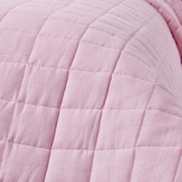 Homescapes Cotton Quilted Reversible Bedspread Pink & Cerise, 150 X 200 Cm - thumbnail 5