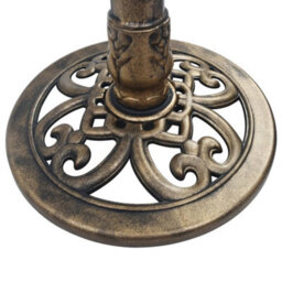 Walplus Garden Bird Bath Bronze Plastic - thumbnail 2