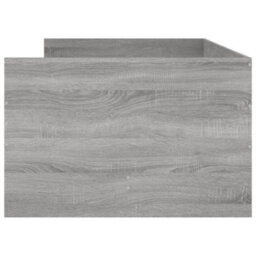 Berkfield Bed Frame With Drawers Without Mattress Grey Sonoma 90X200 Cm - thumbnail 7