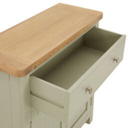 The Furniture Market Marbury Sage Green Painted Compact Small Sideboard - thumbnail 6