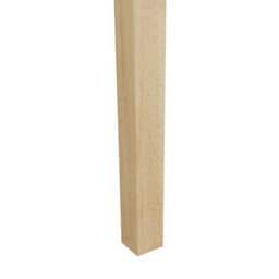 Beliani Dining Table Varley Natural Ash Wood 150 Cm 90 Cm - thumbnail 6