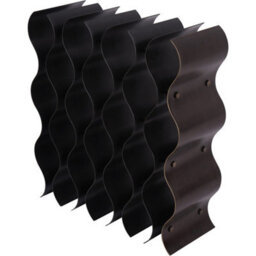 Buttercup Farm Stamford Vintage 18 Bottle Wine Rack - Iron - L19 X W50 X H52.5 Cm - Antique Bronze - thumbnail 3