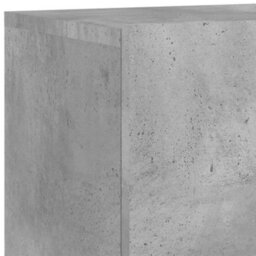 Berkfield Tv Cabinet Wall-Mounted Concrete Grey 80X30X41 Cm - thumbnail 9