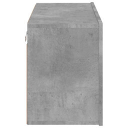 Berkfield Tv Cabinet Wall-Mounted Concrete Grey 80X30X41 Cm - thumbnail 7
