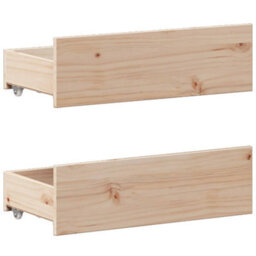 Berkfield Bed Frame Without Mattress With Headboard 180X200 Cm Super King Solid Wood Pine - thumbnail 8