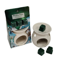 151 Christmas Wax Melts & Burner Set Mistletoe Kisses Apricot & Ivy Scented Wax - thumbnail 4