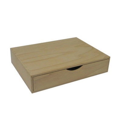 Wooden Chest - Storage Cupboard Solid Wood Drawers - image 1