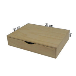 Wooden Chest - Storage Cupboard Solid Wood Drawers - thumbnail 2