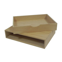 Wooden Chest - Storage Cupboard Solid Wood Drawers - thumbnail 4
