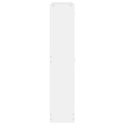 Walplus Shoe Cabinet White 59X17X81 Cm Engineered Wood - thumbnail 6