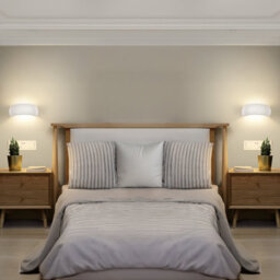 Tcp Pack Of 2 X White Up Down Style Indoor Wall Light Ip20 - thumbnail 1