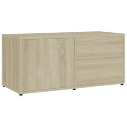 Berkfield Tv Cabinet Sonoma Oak 80X34X36 Cm Engineered Wood - thumbnail 2