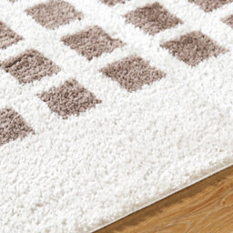 Livabliss Fossay Shaggy-Washable Beige Brown Modern Hig Pile Living Bedroom Rug 160 X 213 Cm Easy Care, Non Shedding - thumbnail 3
