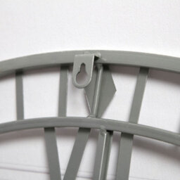 Eos - Skeleton Wall Clock With Roman Numerals - 80X80Cm - (Grey) - thumbnail 7