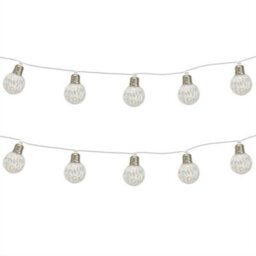 Gardenwize Garden Outdoor 2M Solar Iridescent Led Bulb String Fairy Lights - thumbnail 2