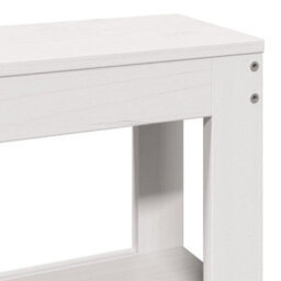 Berkfield Bed Frame With Headboard Without Mattress White 75X190 Cm Small Single - thumbnail 9