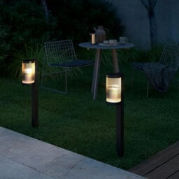 Nordlux Coupar Outdoor Aluminium Garden Post Weatherproof Black,mains