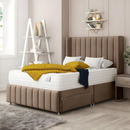 Luxury Orthopaedic Divan Drawers Bed Set With Mattress - thumbnail 1