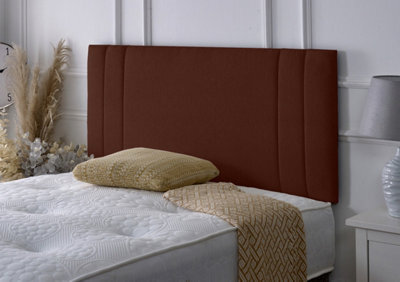 "Adore Designs Rio Ii Chenille 3Ft Single 24"" Headboard - Brown"