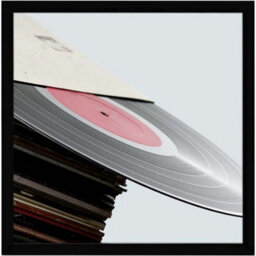 Black 12-Inch Vinyl Record Lp Album Cover Wall Display Frame For Home Decor - thumbnail 5