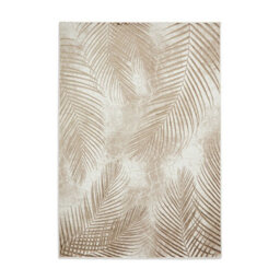 Beige/bronze Nature Print Luxurious Modern Easy To Clean Rug For Dining Room-160Cm X 230Cm - thumbnail 7
