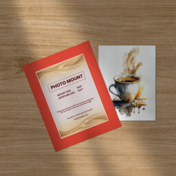 Ak Frames 9X7 Poppy Red Picture Mounts To Fit 7X5 Aperture Size - Mount Board Only (No Frame Included) - thumbnail 5