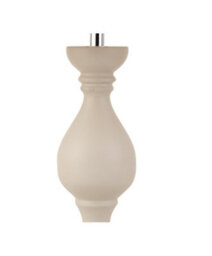 Lighting Supermarket Fengate Stone Effect Grey Table Lamp With Ivory Silk String Shade - thumbnail 3
